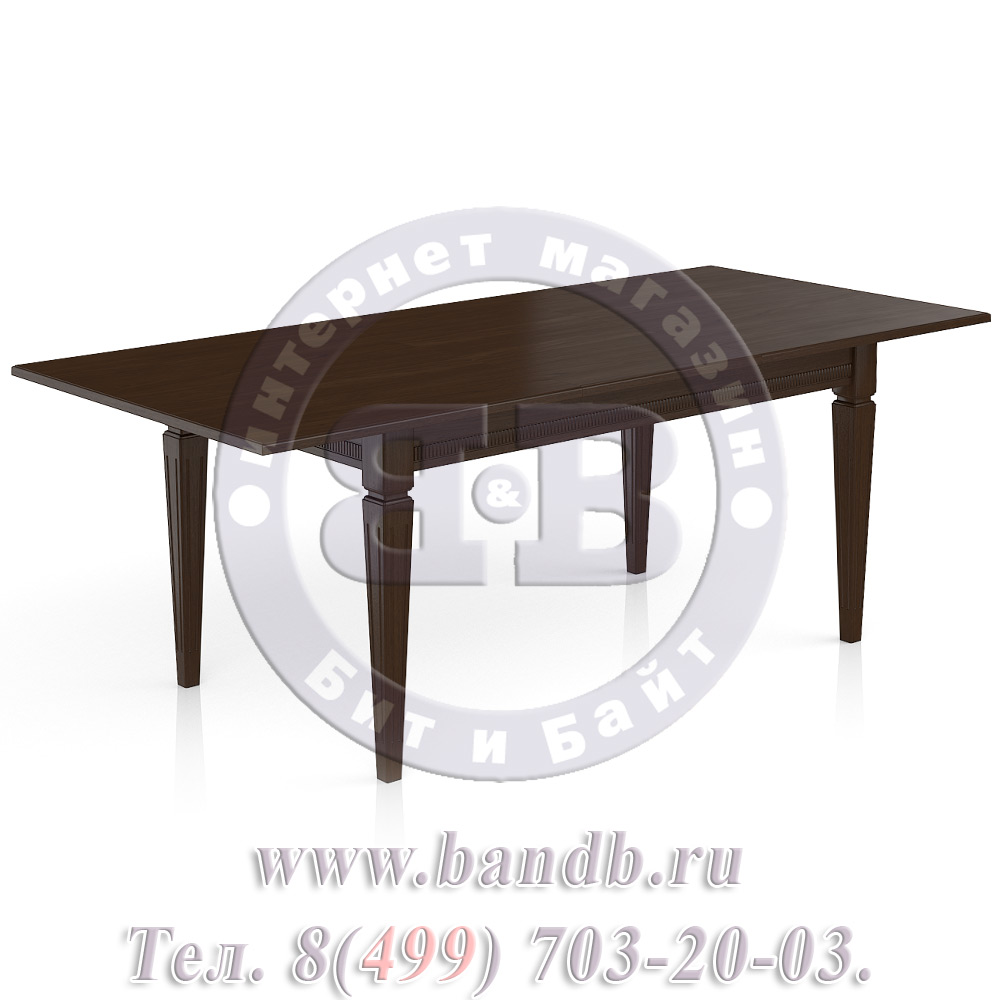Прямоугольный стол массив раскладной Стар 3 Р, цвет Т22 Картинка № 2