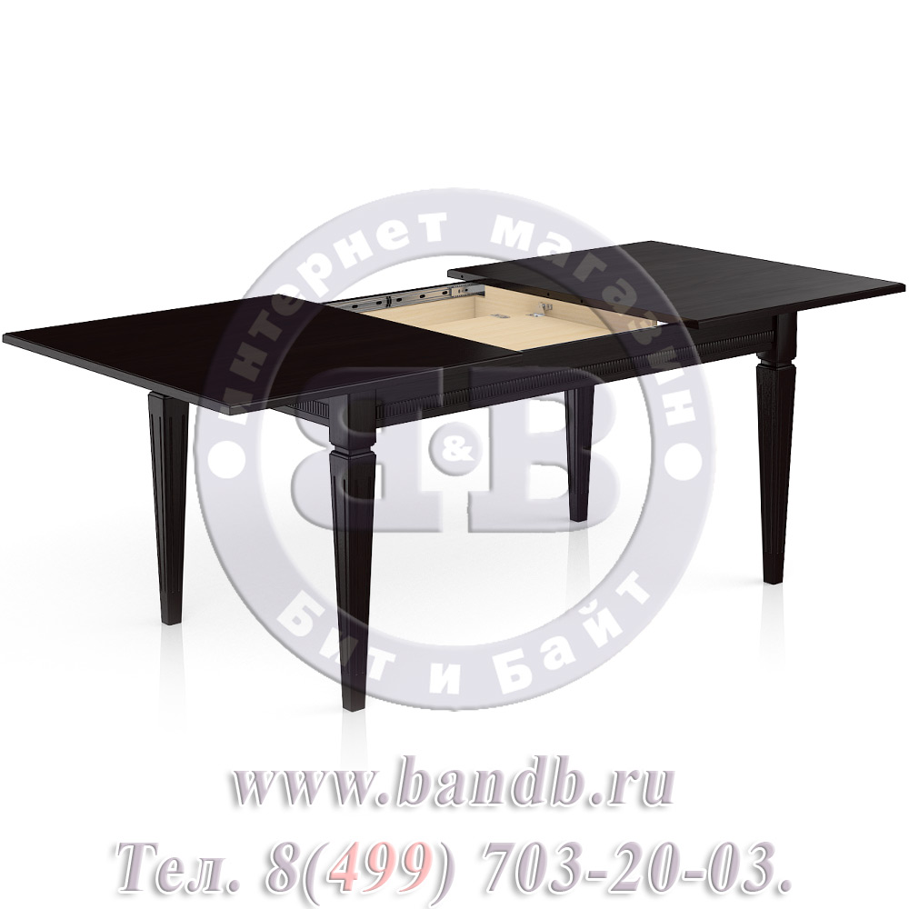 Прямоугольный стол массив раскладной Стар 3 Р, цвет Т34 Картинка № 5