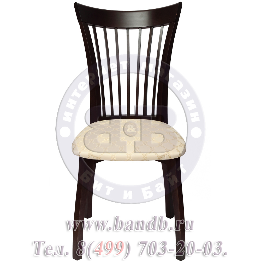 Стул из массива Элегант Т34 обивка ткань жаккард Лозанна шери Ж2.02 распродажа стульев с обивкой Лозанна шери Ж2.02 Картинка № 2