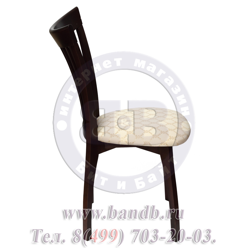 Стул из массива Элегант Т34 обивка ткань жаккард Лозанна шери Ж2.02 распродажа стульев с обивкой Лозанна шери Ж2.02 Картинка № 3