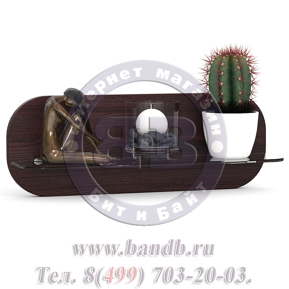 Делия ЛД-645-260+160+210 Кровать 1400 с подъёмным механизмом + тумба и полка, цвет эко кожа шоколад Картинка № 11