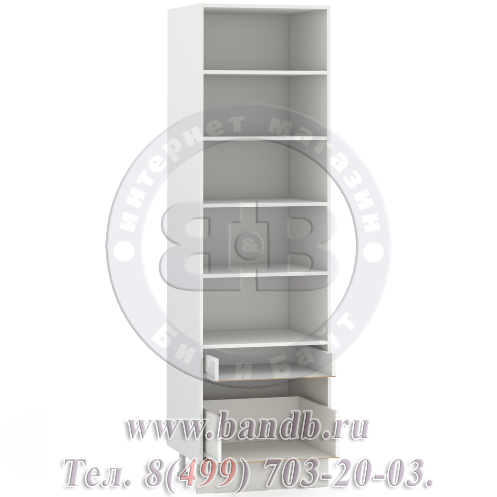 Кухонный корпус Шкаф-пенал Моби 600, цвет белый Картинка № 2