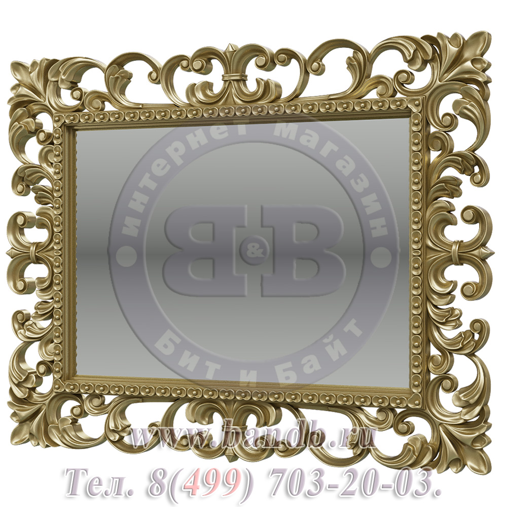 Консоль с зеркалом ЗК-03 цвет бронза Картинка № 4