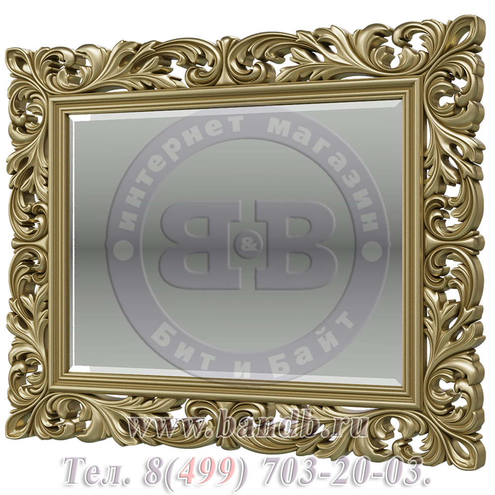 Консоль для спальни с зеркалом ЗК-04 цвет бронза Картинка № 4