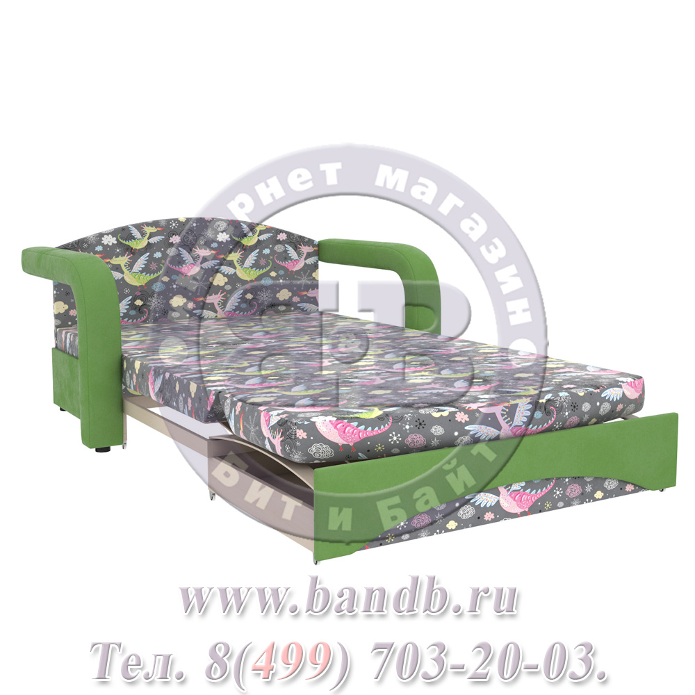Антошка диван-кровать, ткань ценовой категории 2 в ассортименте Картинка № 2