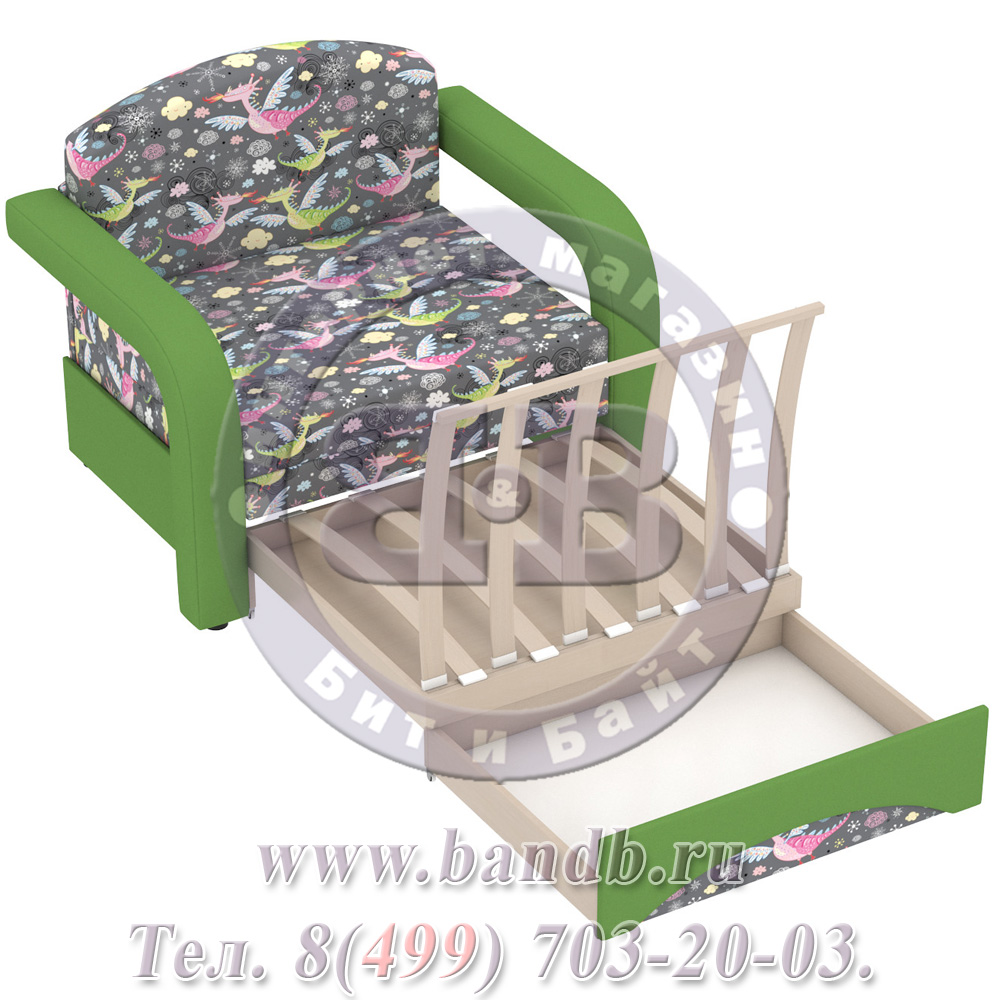 Антошка 85 кресло-кровать, ткань ценовой категории 2 в ассортименте Картинка № 3