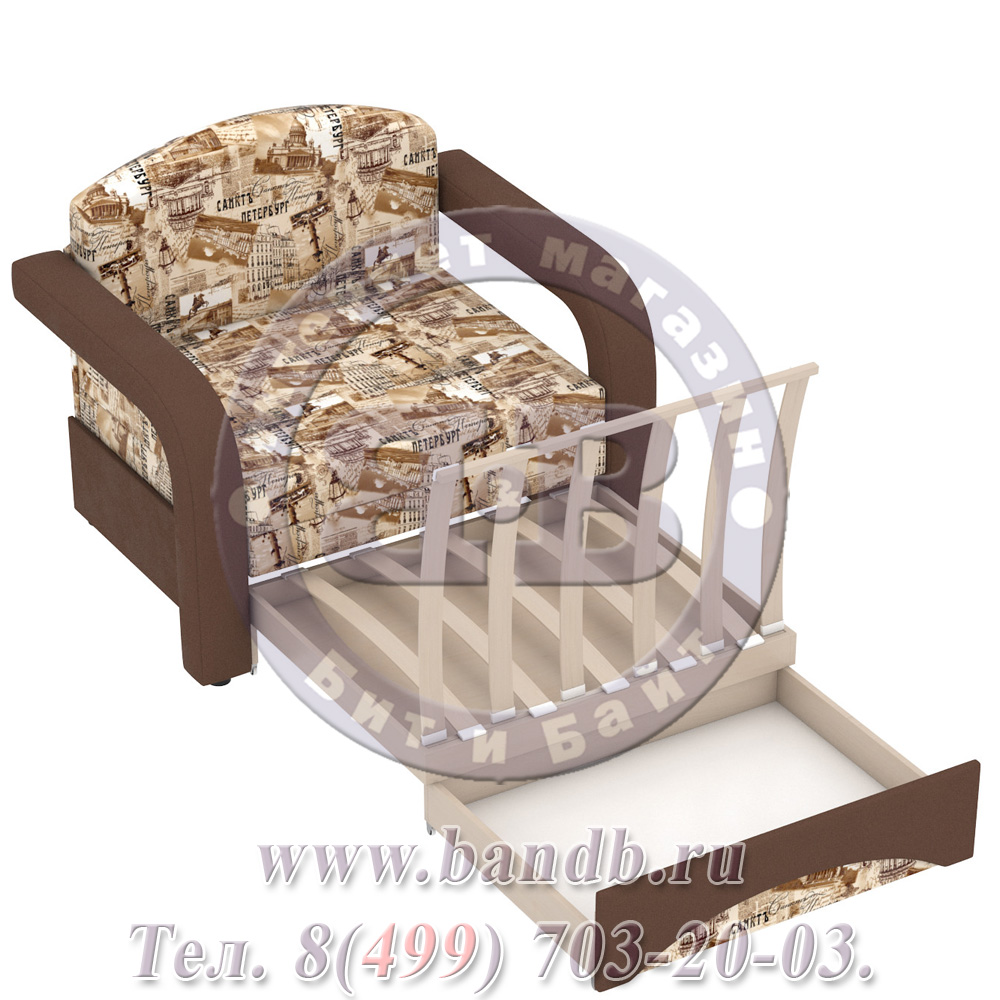 Кресло-кровать Антошка 85 ткань № 4 распродажа кресел-кроватей Антошка 85 Картинка № 3