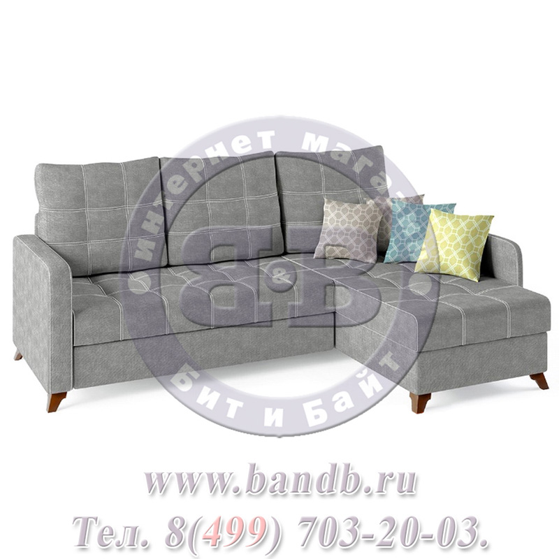 Квадро диван угловой левый + кресло, ткань ТД 961/ТК 961 Картинка № 2