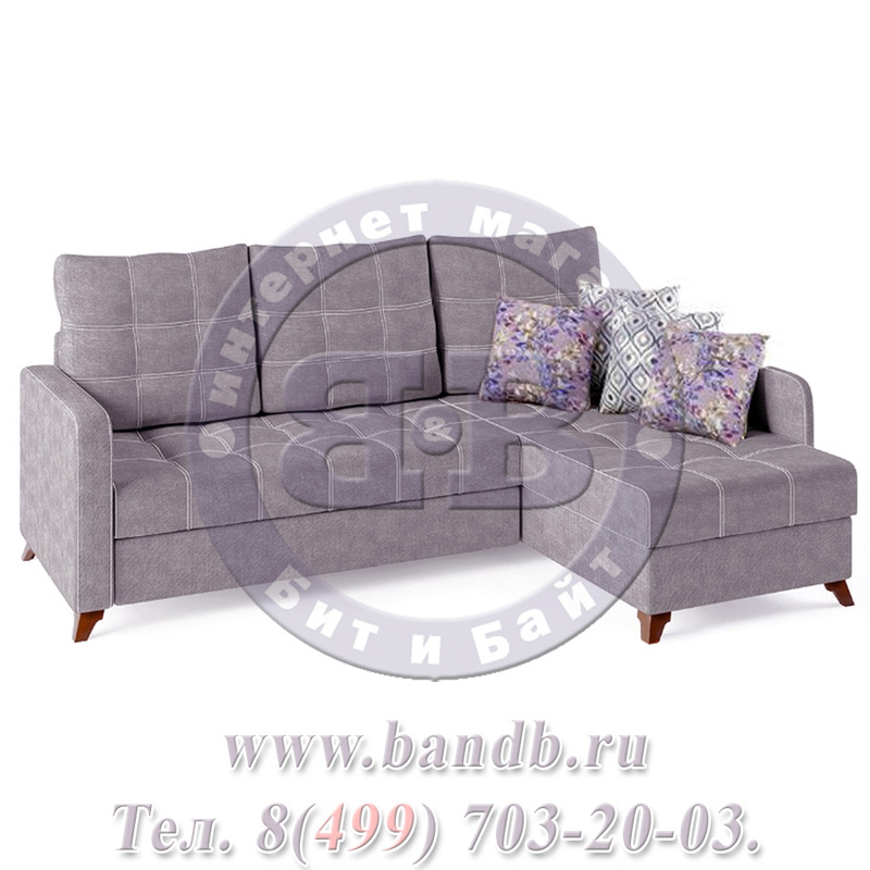 Квадро диван угловой левый + кресло, ткань ТД 962/ТК 962 Картинка № 2