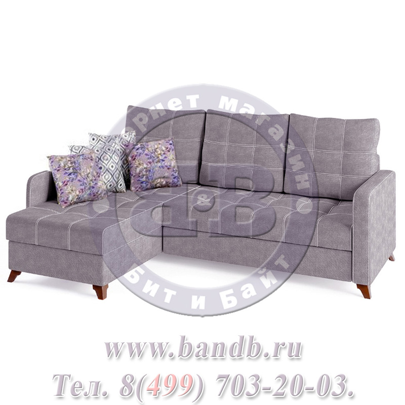 Квадро диван угловой + кресло, ткань ТД 962/ТК 962 Картинка № 4