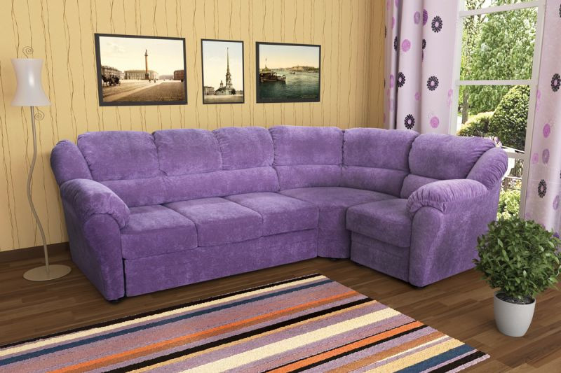 Фламенко 2 угловой диван, ткань ценовой категории 1 в ассортименте Картинка № 6