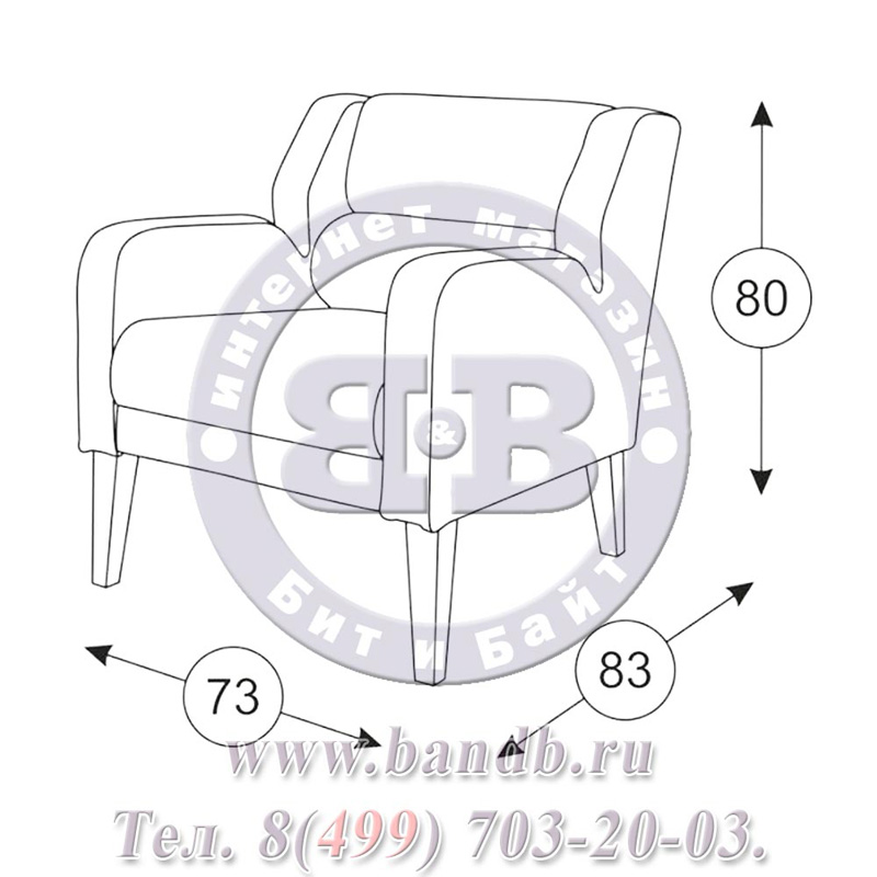 Евро-книжка с креслом Стивен ткань ТД 955, механизм трасформации еврокнижка тик-так Картинка № 3