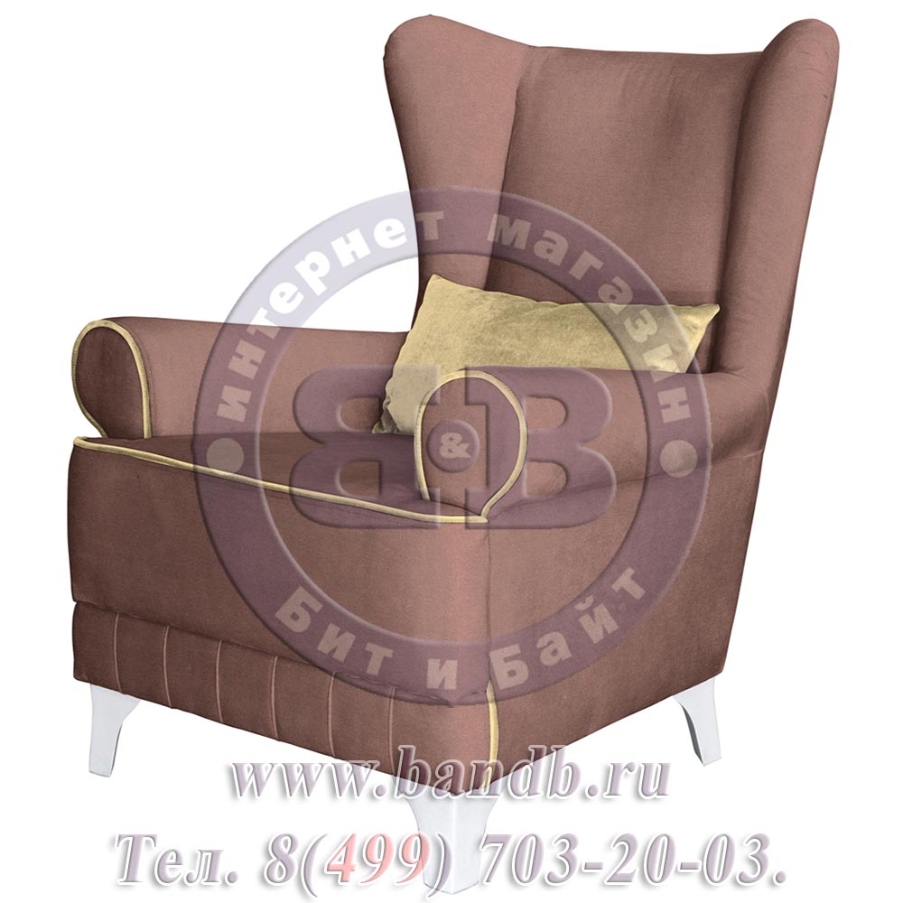Диван-кровать с креслом Каролина ткань ТД 120 Картинка № 4
