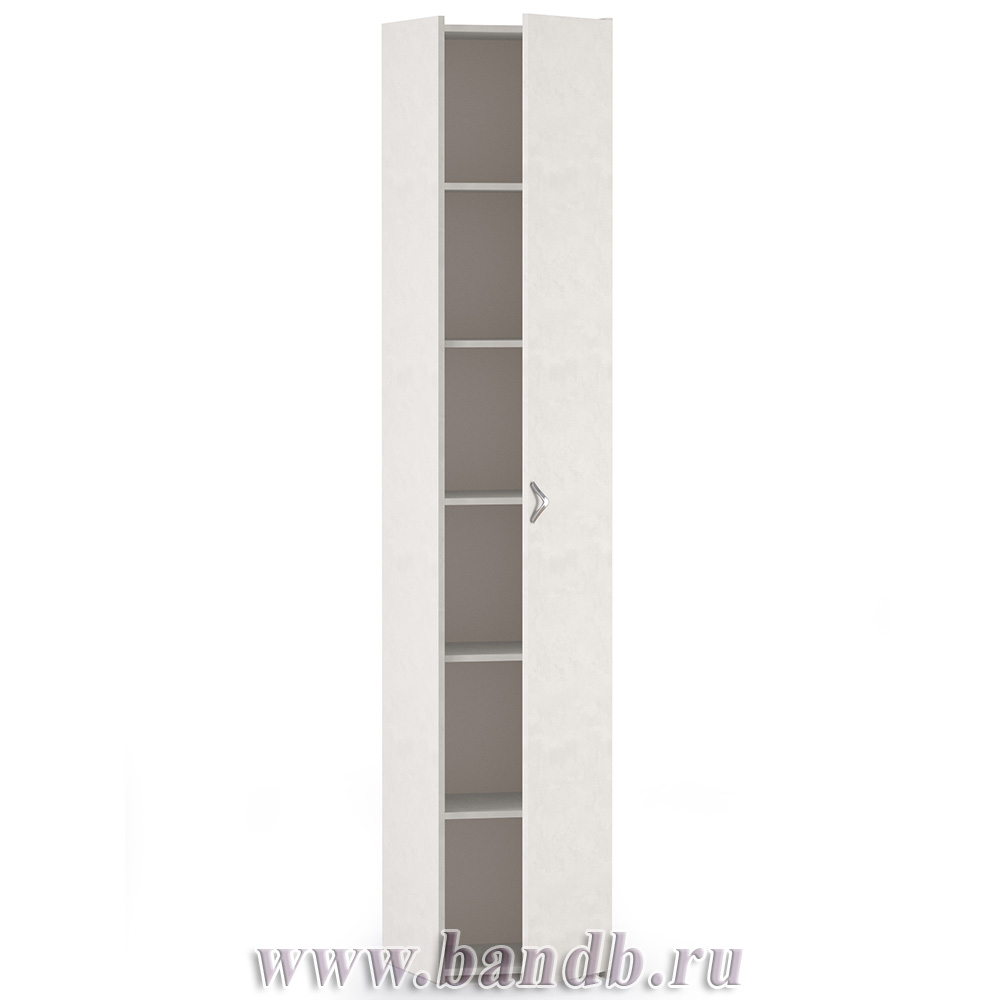 Пенал-шкаф комбинированный Амели Моби 08.49 цвет шёлковый камень Картинка № 4