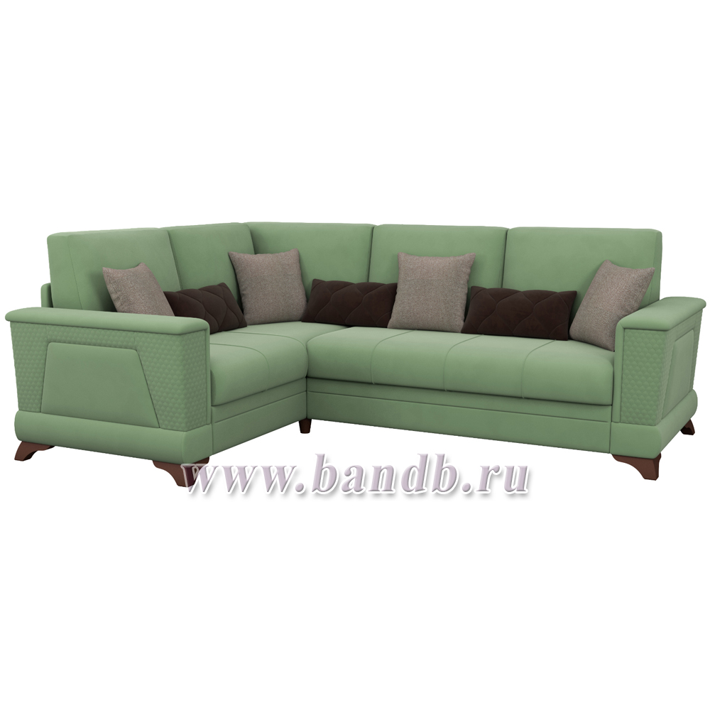 Угловой диван-кровать Самсон ткань ТД 184 универсальное исполнение Картинка № 2