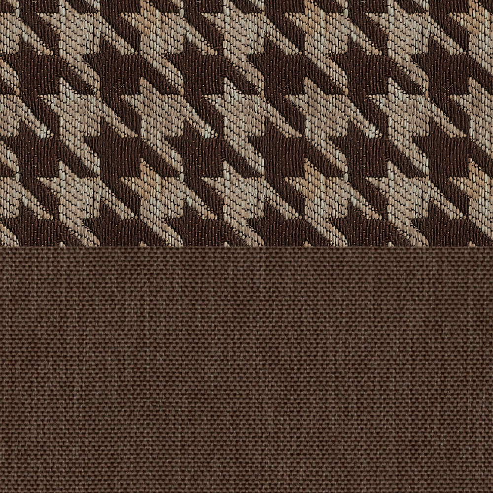 Кровать интерьерная Фаина ткань рогожка коричневый Картинка № 7