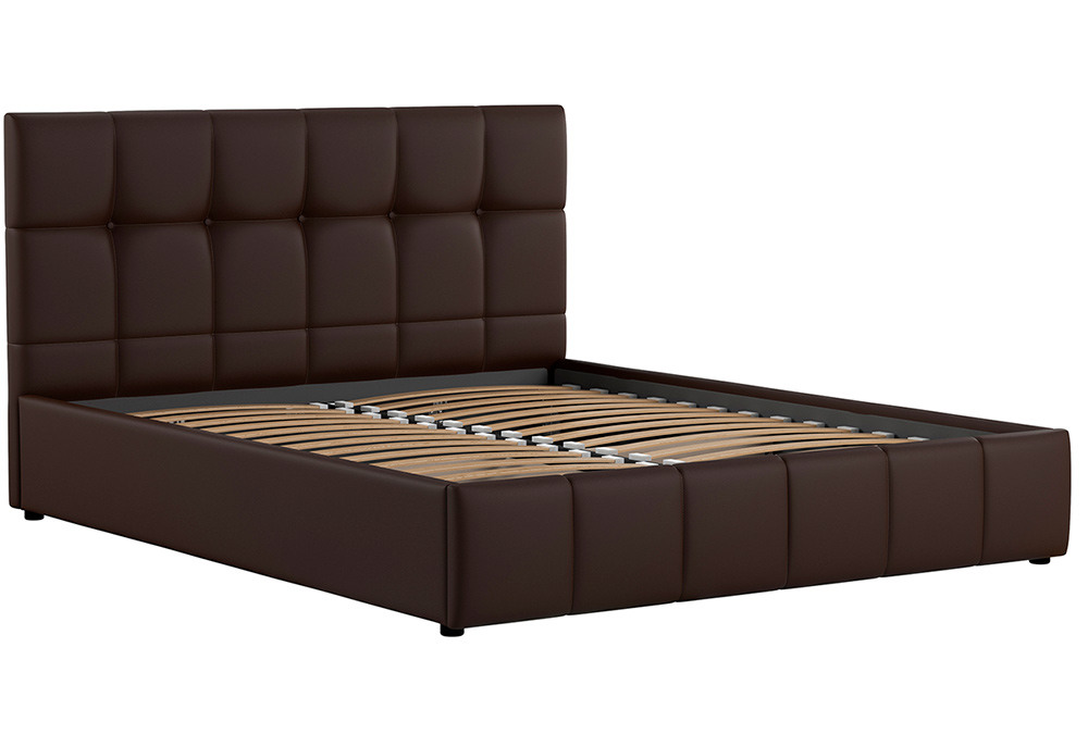 Кровать интерьерная Хлоя Пегасо шоколад темно-коричневый Картинка № 6