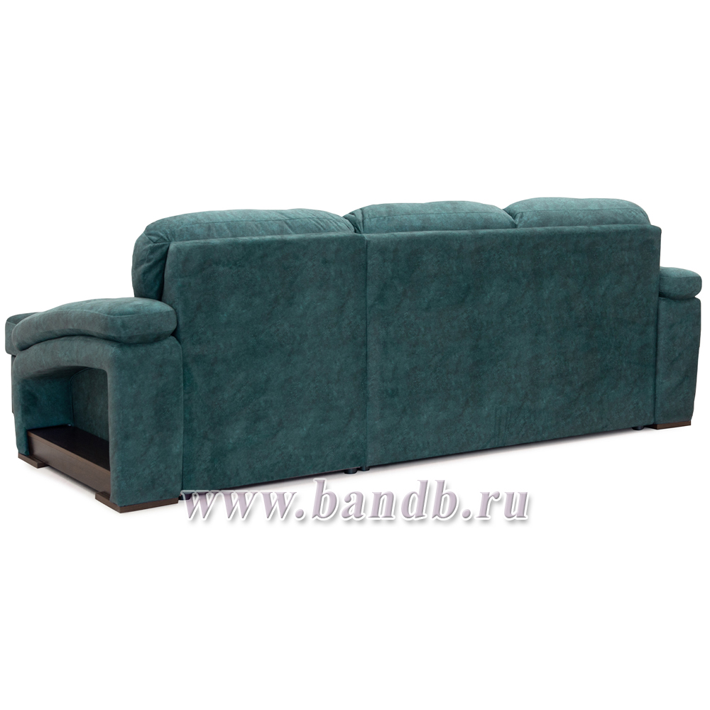 Угловой диван-кровать Рокси ткань 40434 кортекс атлантик тёмно-бирюзовый Картинка № 7