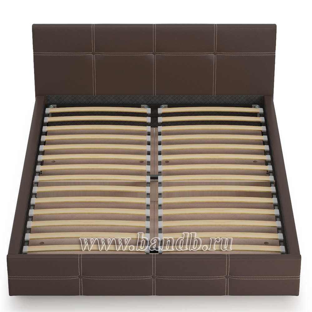 Кровать интерьерная Синди 1600 шоколад распродажа интерьерных кроватей Картинка № 4