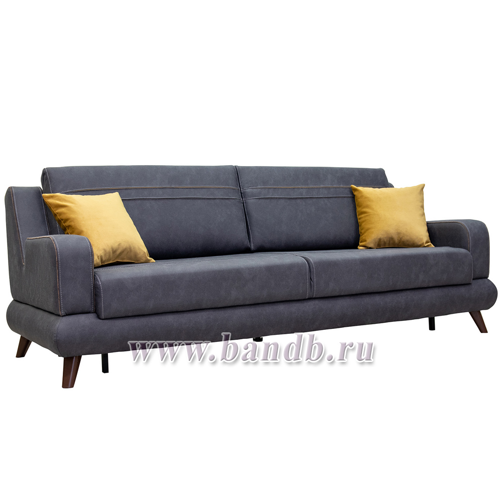 Еврокнижка Стивен диван-кровать ткань ТД 969 Сидней графит Картинка № 3