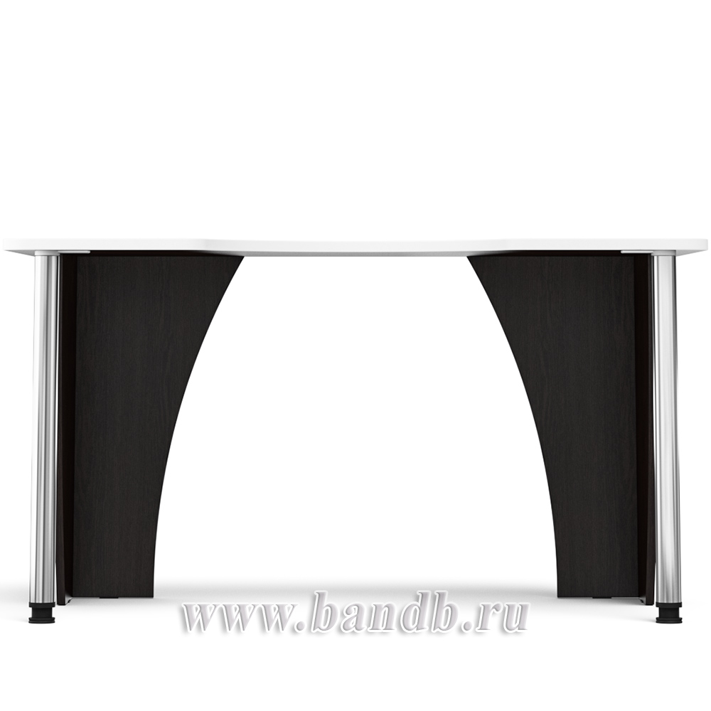 Игровой компьютерный стол С-МД-СК2-1400-750 цвет венге/кромка белая Картинка № 6 Игровой компьютерный стол С-МД-СК2-1400-750 цвет венге/кромка белая Картинка № 6