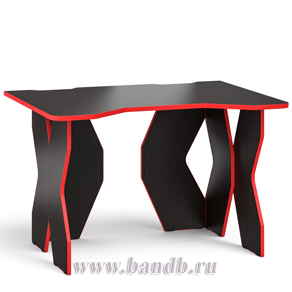 Стол для геймера СК6-1200 цвет венге/кромка красная Картинка № 2