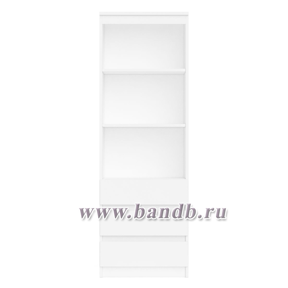 Стеллаж с ящиками Мори МСТ600.3 цвет белый Картинка № 10