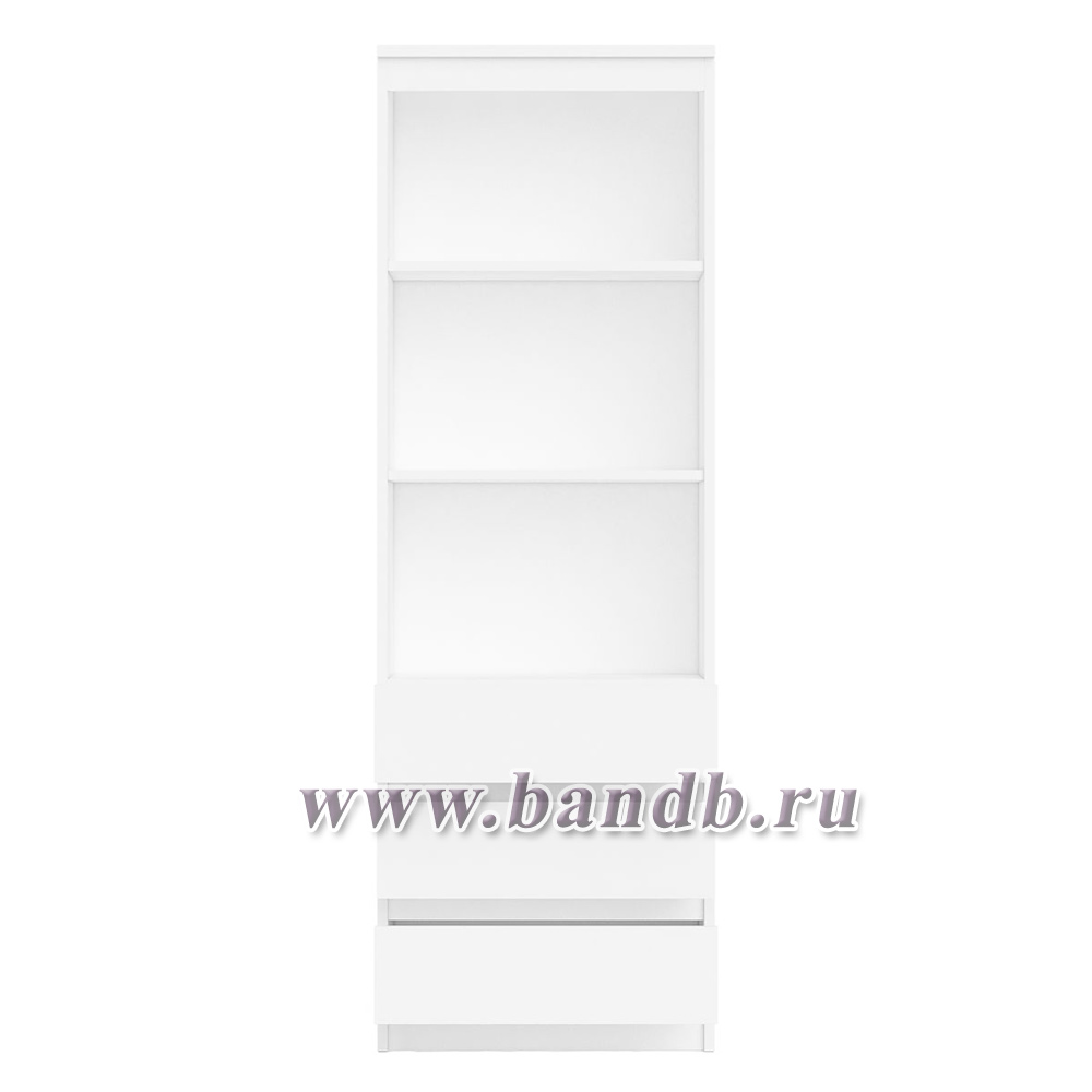 Стеллаж с ящиками Мори МСТ600.3 цвет белый Картинка № 11