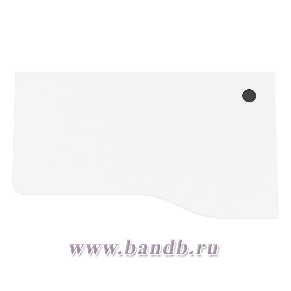 Стол письменный МД 1.04 цвет белый шагрень Картинка № 6