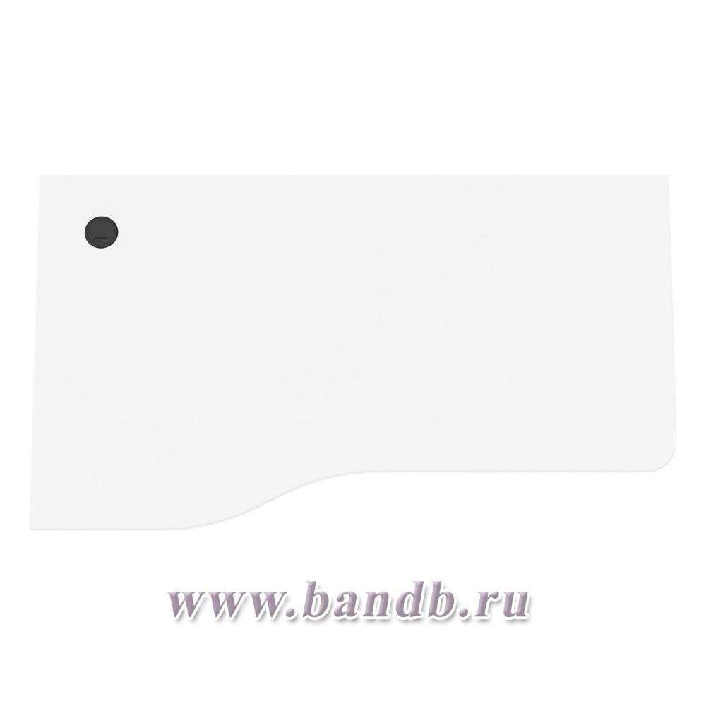 Стол письменный МД 1.04 цвет белый шагрень Картинка № 8