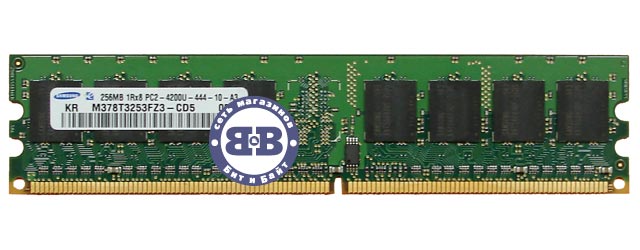 Оперативная память RAM DIMM DDR-II 256Mb PC4200 DDR533 Samsung Картинка № 1