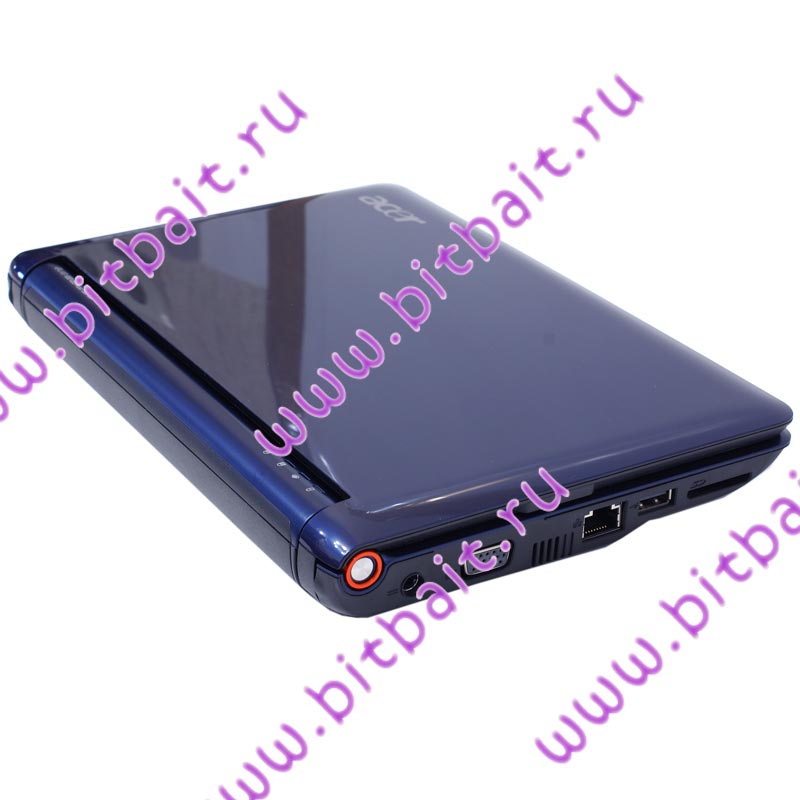 Ноутбук ACER ASPIRE One AOA 110-Ab Atom N270 / 512Mb / 8Gb SSD / Wi-Fi / 8,9 дюйма / Linux синий Картинка № 4