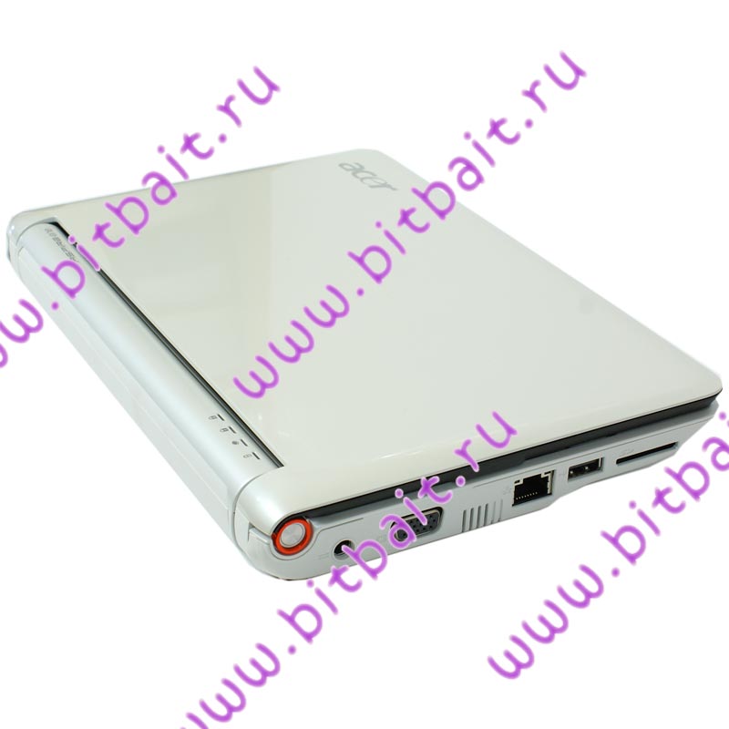 Ноутбук ACER ASPIRE One AOA 110-Aw Atom N270 / 512Mb / 8Gb SSD / Wi-Fi / 8,9 дюйма / Linux белый Картинка № 4