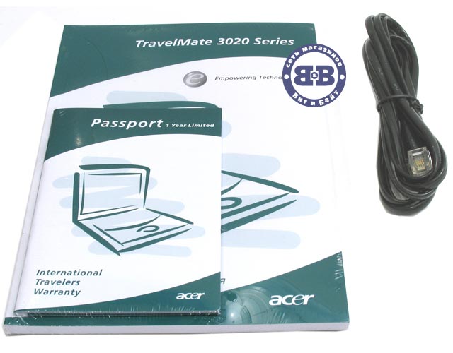 Ноутбук ACER TravelMate 3022WTMi T2300 / 512Mb / 80Gb / DVD±RW / 12.1 дюйма / Wi-Fi / BT / WinXp Professional Картинка № 12