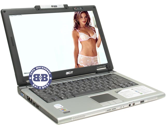 Ноутбук ACER TravelMate 3043WTMi T5500 / 1024Mb / 120Gb / DVD±RW / 12.1 дюйма / Wi-Fi / BT / WinXp Professional Картинка № 1