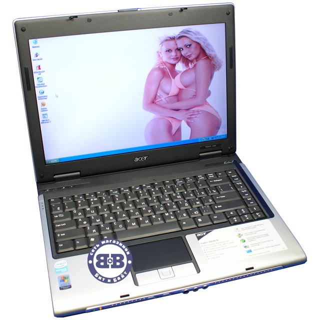 Ноутбук ACER ASPIRE 3682WXC CM-420 / 512Mb / 60Gb / DVD-CD±RW / 14 дюймов / WinXP Home Картинка № 1
