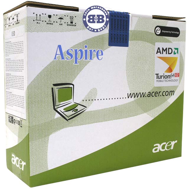 Ноутбук ACER ASPIRE 5103WLMi Turion64 TL52 X2 / 1024Mb / 120Gb / DVD±RW / ATI X1100 256Mb / Wi-Fi / 15,4 дюйма / WVistaHP Картинка № 12
