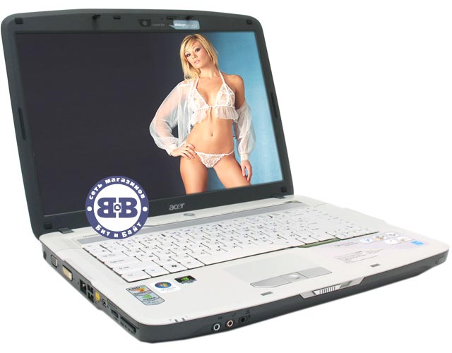 Ноутбук ACER ASPIRE 5520G Turion64 TL60 X2 / 2048Mb / 250Gb / DVD±RW / nVidia 8600M GS 512Mb / Wi-Fi / BT / 15,4 дюймов / WVistaHP Картинка № 1