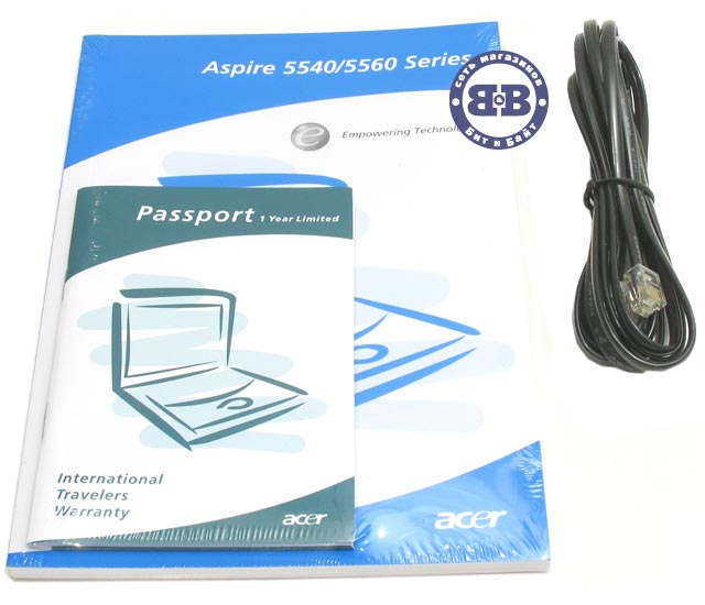 Ноутбук ACER ASPIRE 5561AWXMi T2050 / 512Mb / 80Gb / DVD±RW / Wi-Fi / BT / 14,1 дюйма / WinXP Home Картинка № 10