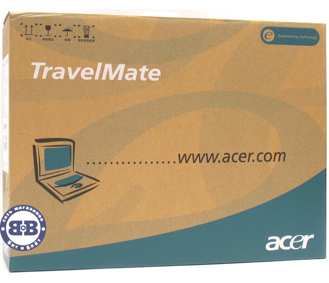 Ноутбук ACER TravelMate 5623WSMi T5500 / 1024Mb / 120Gb / DVD±RW / nVidia 7300 256 Mb / Wi-Fi / BT / 17 дюймов / WinXP Professional Картинка № 12