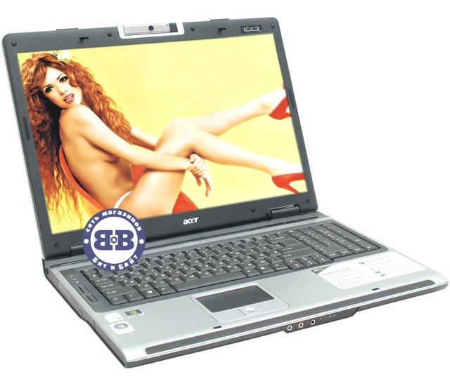 Ноутбук ACER TravelMate 5623WSMi T5500 / 1024Mb / 120Gb / DVD±RW / nVidia 7300 256 Mb / Wi-Fi / BT / 17 дюймов / WVista Business Картинка № 1