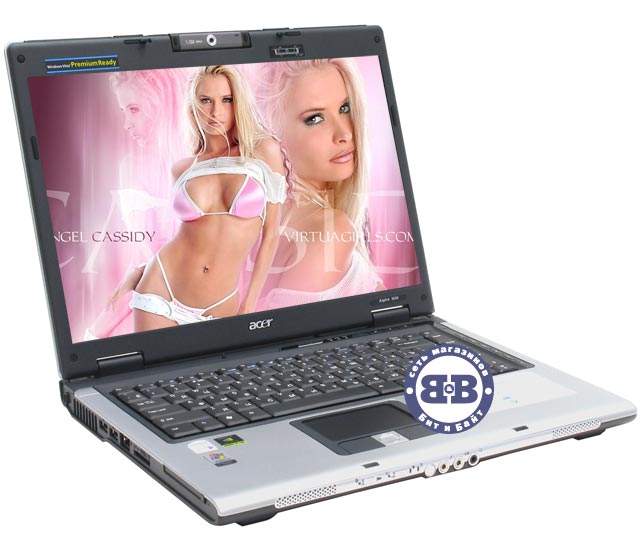Ноутбук ACER ASPIRE 5633WLMi T5500 / 1024Mb / 100Gb / DVD±RW / nVidia 7300 256Mb / 15,4 дюйма / WinXP MCE Картинка № 1