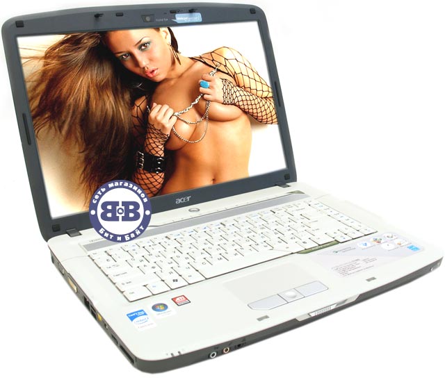 Ноутбук ACER ASPIRE 5720G T7100 / 1024Mb / 160Gb /  DVD±RW / ATI HD X2300 128Mb / Wi-Fi / BT / 15,4 дюйма / WVistaHP Картинка № 1