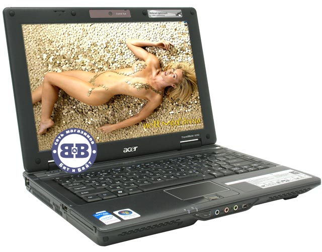 Ноутбук ACER TravelMate 6292 T7100 / 1024Mb / 160Gb / DVD±RW / Intel X3100 252Mb / Wi-Fi / BT / 12,1 дюйма / WVistaHP Картинка № 1