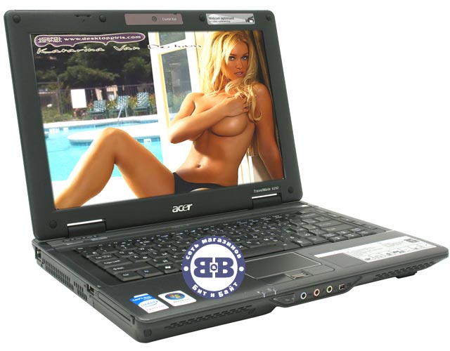 Ноутбук ACER TravelMate 6292 T7300 / 2048Mb / 160Gb /  DVD±RW / Intel X3100 358Mb / Wi-Fi / BT / 12,1 дюйма / WVistaBusiness Картинка № 1