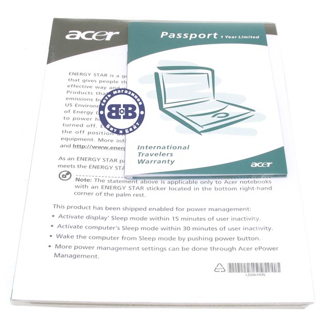 Ноутбук ACER TravelMate 6292 T7300 / 2048Mb / 160Gb /  DVD±RW / Intel X3100 358Mb / Wi-Fi / BT / 12,1 дюйма / WVistaBusiness Картинка № 12