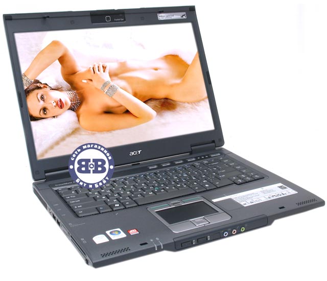 Ноутбук ACER TravelMate 6592G T7300 / 1024Mb / 200Gb / DVD±RW / ATI HD X2300 256Mb / Wi-Fi / BT / 15,4 дюйма / WVistaBusiness Картинка № 1
