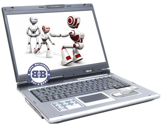 Ноутбук ASUS A6R CM-420 / 512Mb / 80Gb / DVD±RW / ATI200M-128Mb / 15,4 дюйма Картинка № 1
