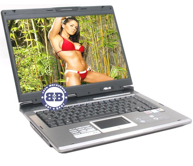 Ноутбук ASUS A6Rp CM-440 / 512Mb / 80Gb / DVD±RW / ATI200M 128Mb / 15,4 дюйма / WinXp Home Картинка № 1