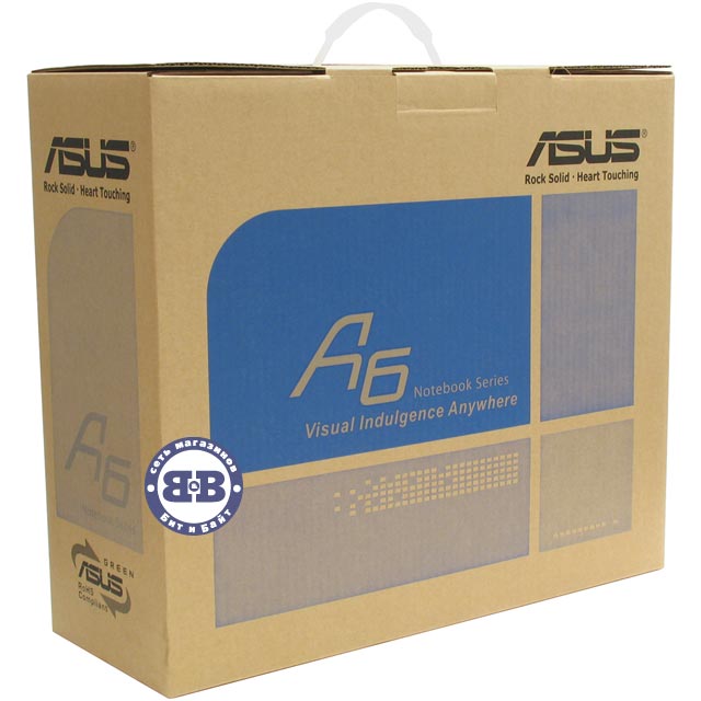 Ноутбук ASUS A6Rp T2060 / 512Mb / 80Gb / DVD±RW / ATI200M 128Mb / Wi-Fi / 15,4 дюйма / WVistaHB Картинка № 9